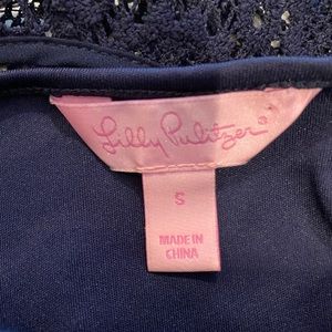 Gorgeous navy lace Lily Pulitzer dress